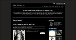 Desktop Screenshot of johnreynoldsproducer.com